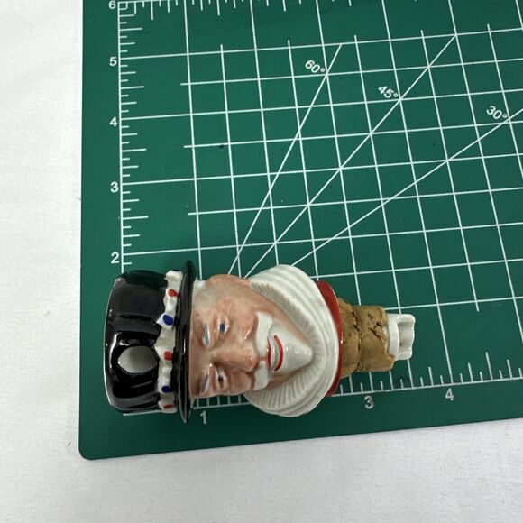 Wade Reglor Scotch Whiskey Bottle Stopper‎ Ceramic Figural Decanter Cork - Picture 7 of 9